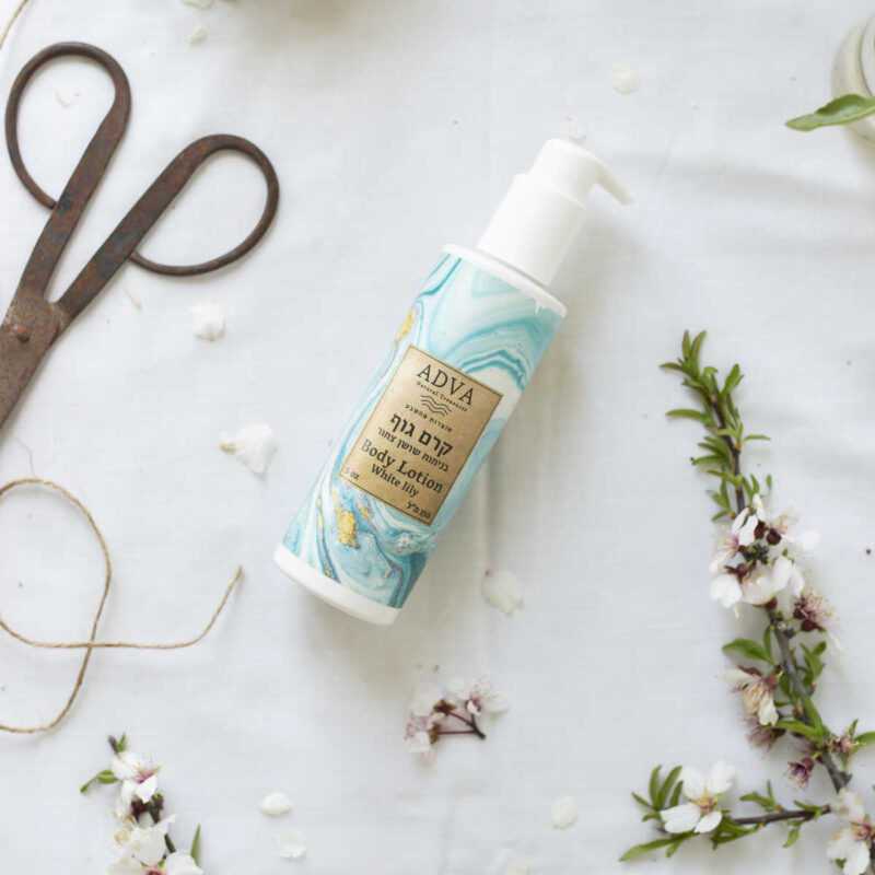 White lily body lotion